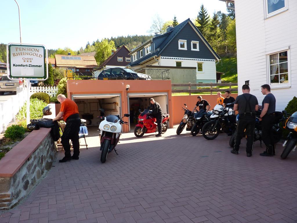 Pension Rheingold Garni Bad Grund Exterior foto
